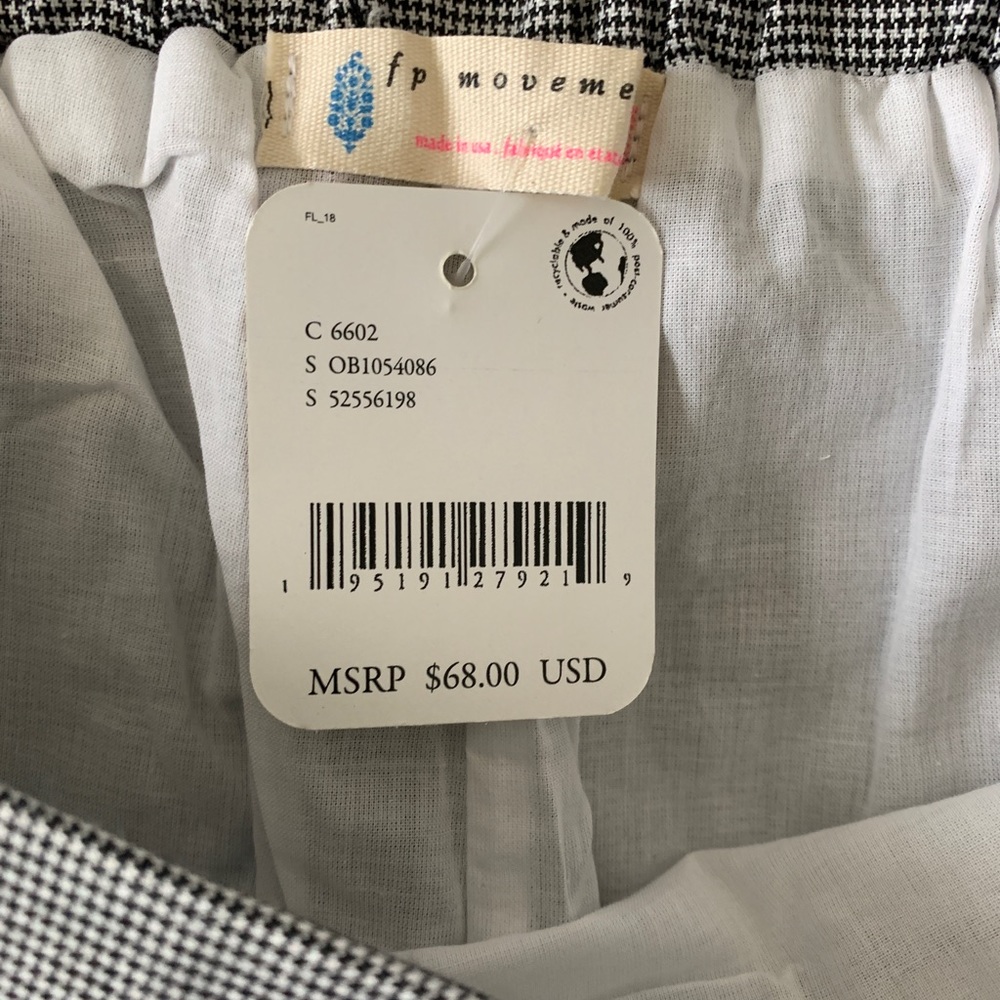 Free People Movement Houndstooth Skort - Picture 5 of 9
